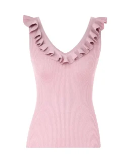 ZIMMERMANN Tops<August Frill V-Neck Top