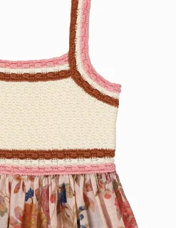 ZIMMERMANN Clothing<August Knit Top Woven Dress