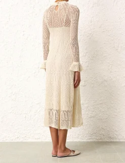 ZIMMERMANN Knitwear<August Lace Knit Dress
