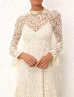 ZIMMERMANN Dresses & Coverups<August Lace Knit Dress