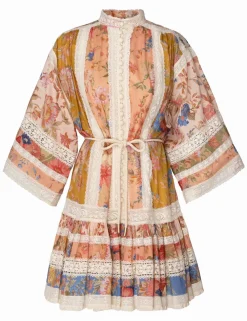 ZIMMERMANN Dresses & Coverups<August Lace Trimmed Mini Dress