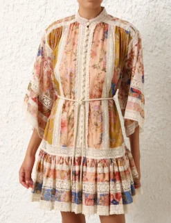 ZIMMERMANN Dresses & Coverups<August Lace Trimmed Mini Dress