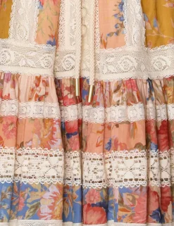 ZIMMERMANN Dresses & Coverups<August Lace Trimmed Mini Dress