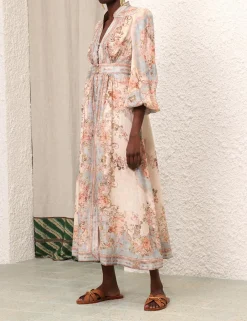 ZIMMERMANN Clothing<August Plunge Midi Dress