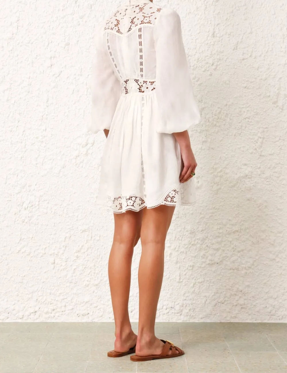 ZIMMERMANN Clothing<August Plunge Mini Dress
