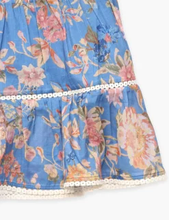 ZIMMERMANN Clothing<August Puff Sleeve Mini Dress