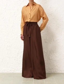 ZIMMERMANN Shorts & Pants<August Relaxed Pant