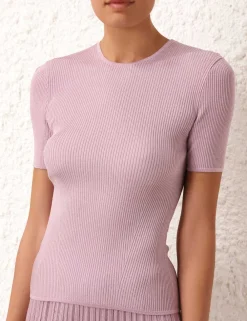 ZIMMERMANN Clothing<August Rib T-Shirt