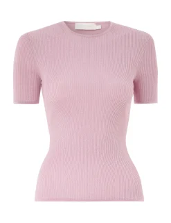 ZIMMERMANN Knitwear<August Rib T-Shirt