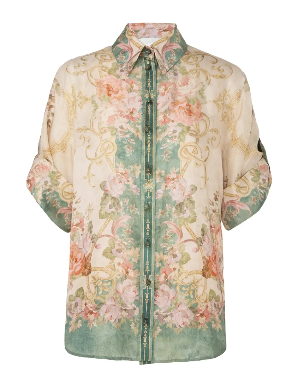 ZIMMERMANN Clothing<August Short Sleeve Shirt