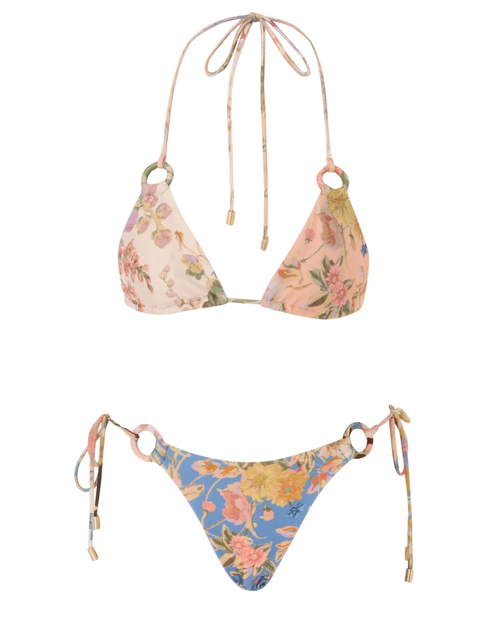 ZIMMERMANN Bikinis<August Spliced Ring Tie Bikini