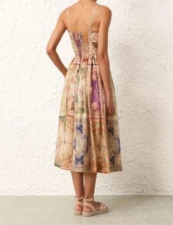 ZIMMERMANN Dresses & Coverups<August Tie Front Midi Dress