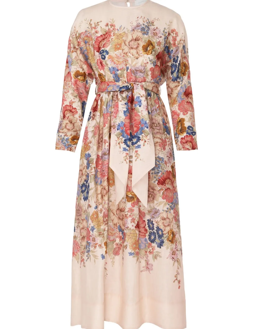 ZIMMERMANN Dresses & Coverups<August Tie Waist Midi Dress