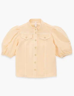 ZIMMERMANN Clothing<August Utility Denim Top