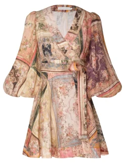 ZIMMERMANN Clothing<August Wrap Mini Dress