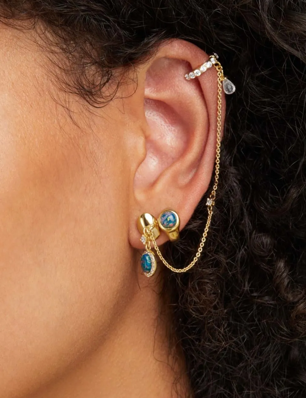 ZIMMERMANN Jewellery<Austral Mini Signet Hoop