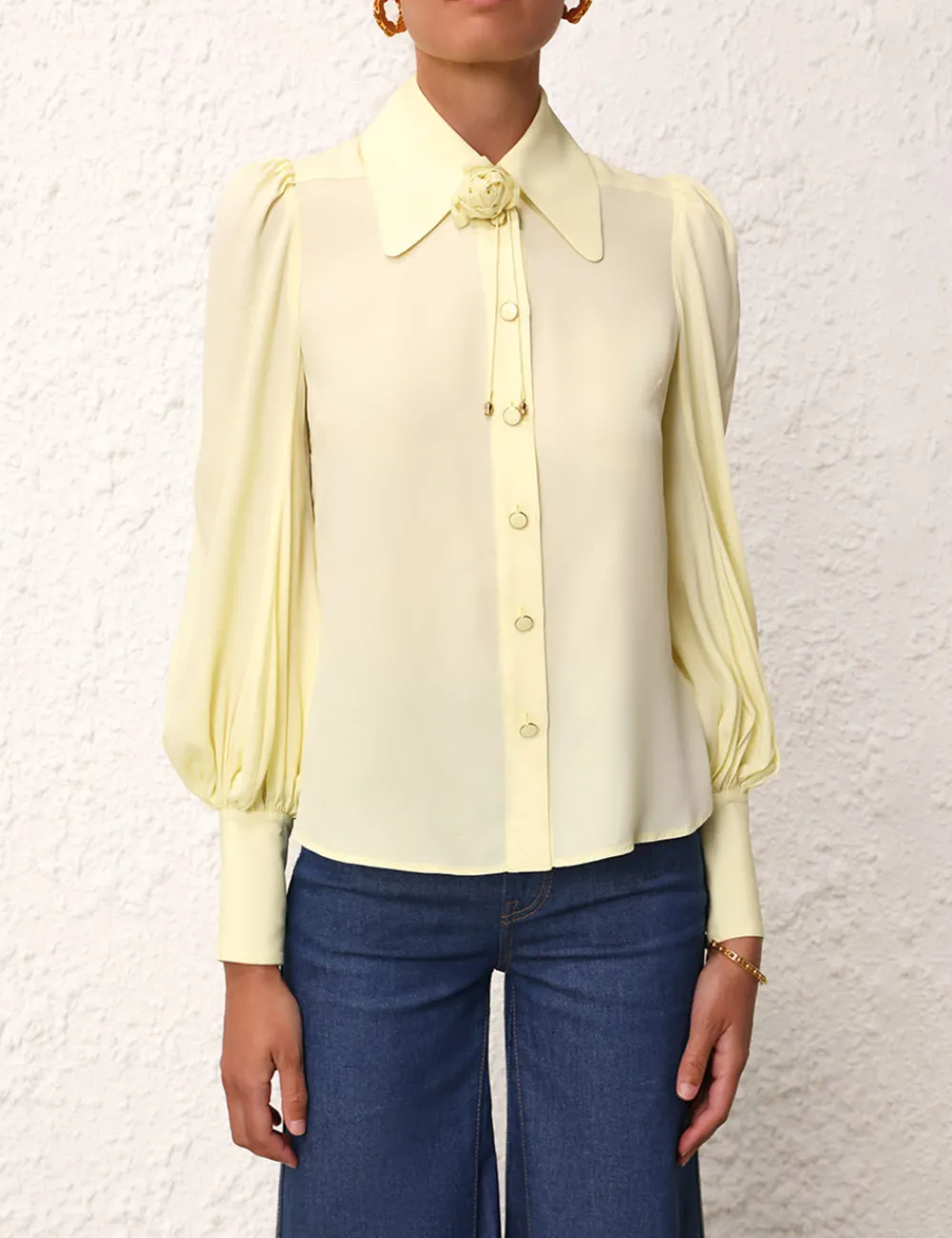 ZIMMERMANN Tops<Blouson Shirt