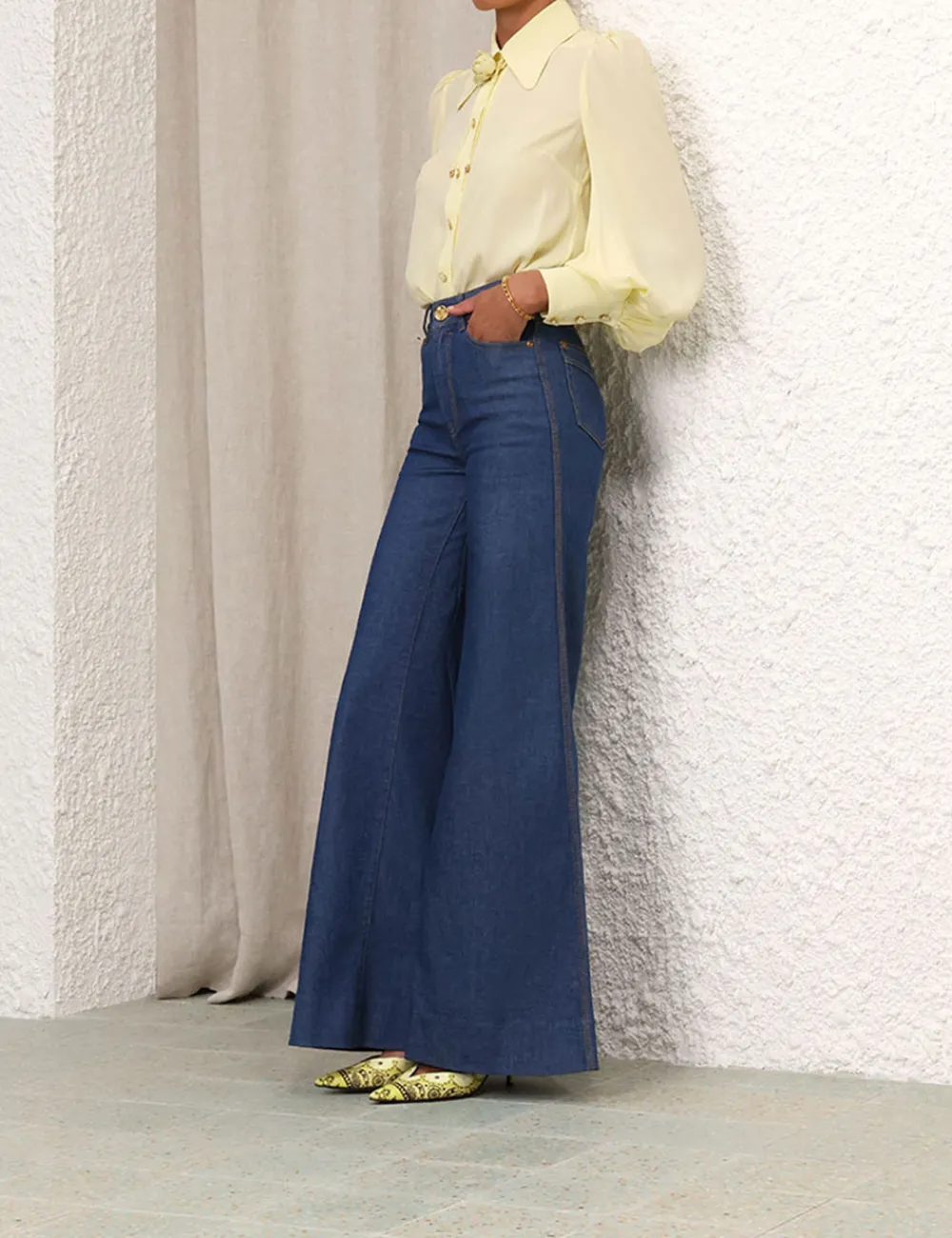 ZIMMERMANN Tops<Blouson Shirt