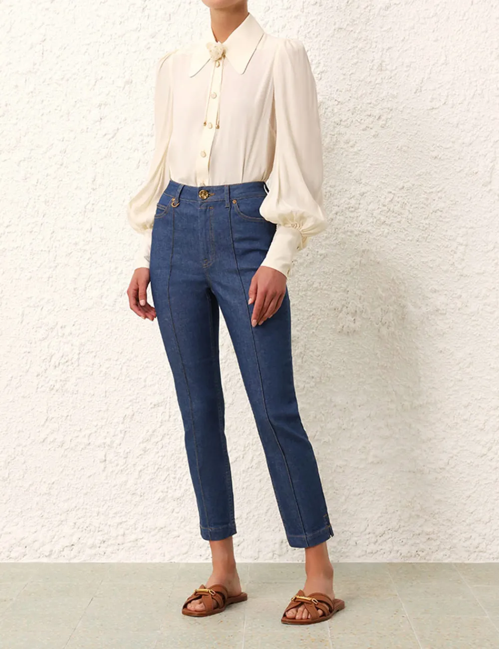 ZIMMERMANN Tops<Blouson Shirt