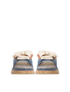 ZIMMERMANN Sandals<Bow Flatform Espadrille