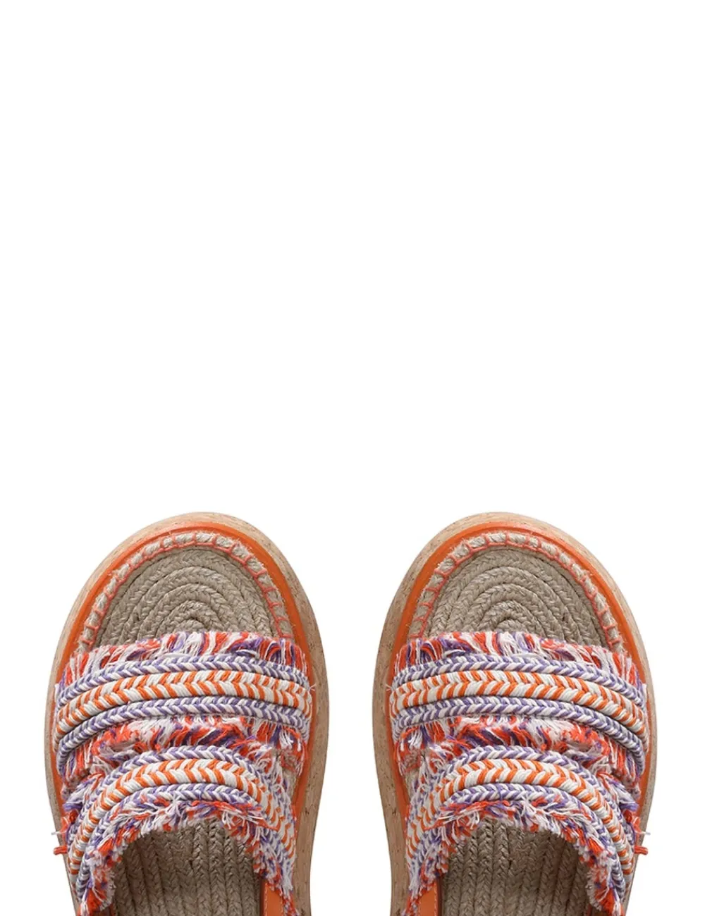 ZIMMERMANN Sandals<Braided Strap Flatform