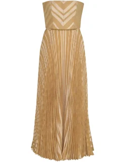 ZIMMERMANN Luminosity<Burnout Pleated Dress