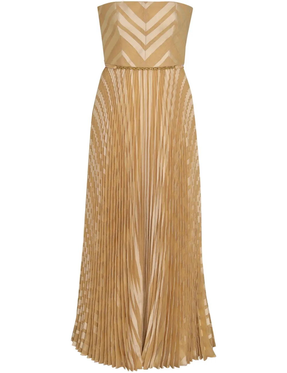 ZIMMERMANN Luminosity<Burnout Pleated Dress