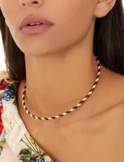 ZIMMERMANN Necklaces<Candy Stripe Pave Choker