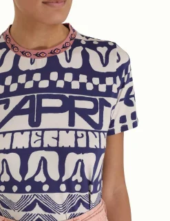 ZIMMERMANN Tops<Capri Straight Fit Tee