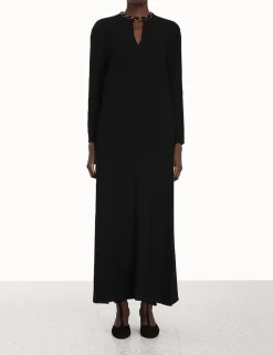 ZIMMERMANN Dresses<Chain Embellished Maxi