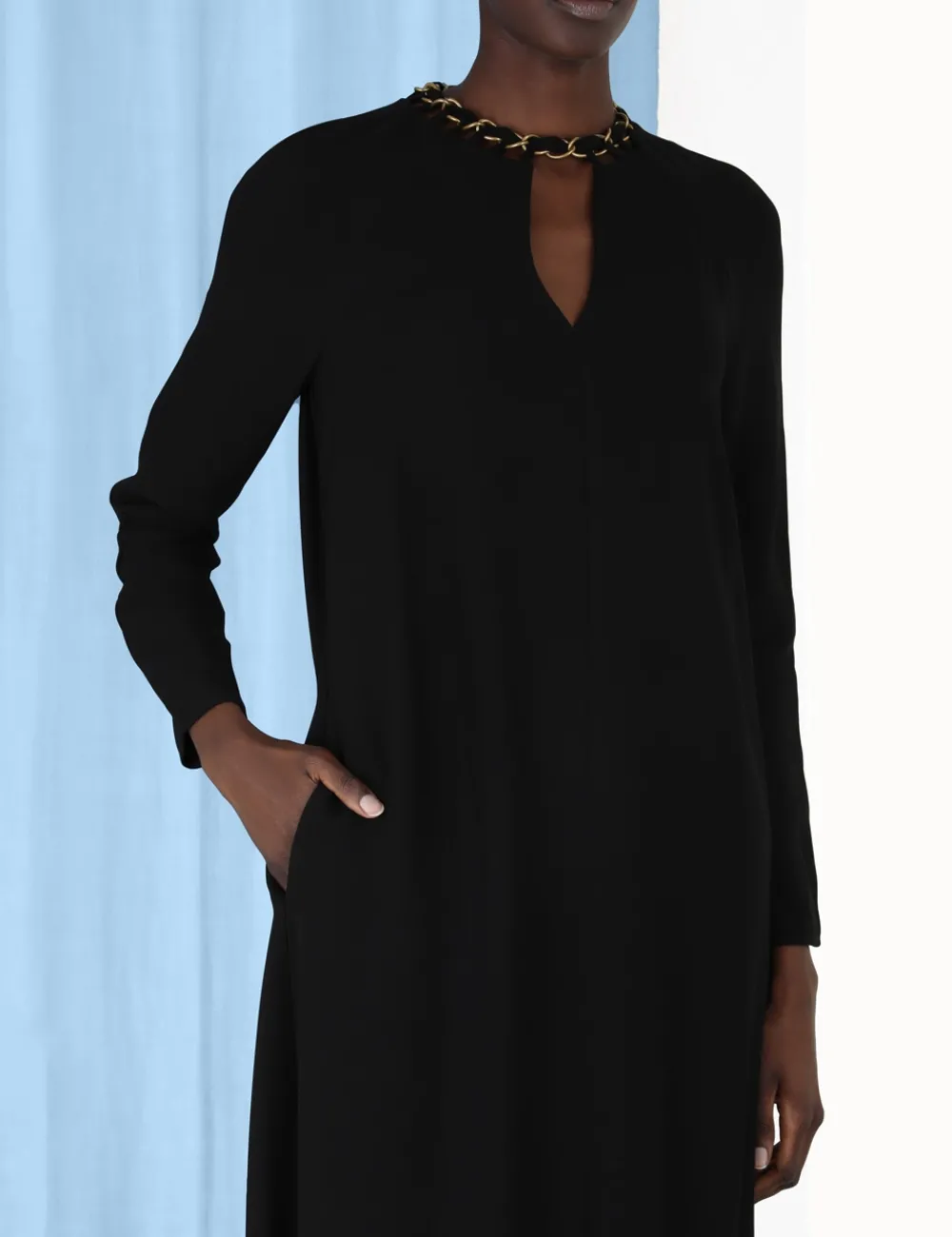 ZIMMERMANN Dresses<Chain Embellished Maxi