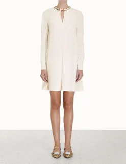 ZIMMERMANN Clothing<Chain Embellished Mini Dress