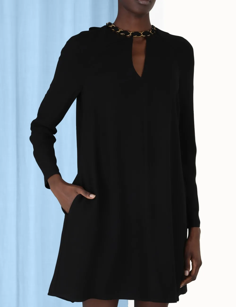 ZIMMERMANN Luminosity<Chain Embellished Mini Dress