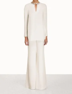 ZIMMERMANN Luminosity<Chain Embellished Tunic Top