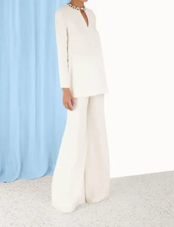 ZIMMERMANN Tops<Chain Embellished Tunic Top