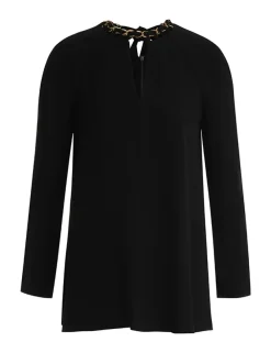 ZIMMERMANN Tops<Chain Embellished Tunic Top