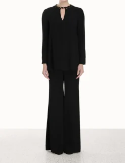 ZIMMERMANN Tops<Chain Embellished Tunic Top