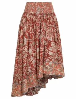 ZIMMERMANN Clothing<Chintz Asymmetrical Skirt