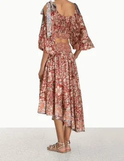 ZIMMERMANN Skirts<Chintz Asymmetrical Skirt