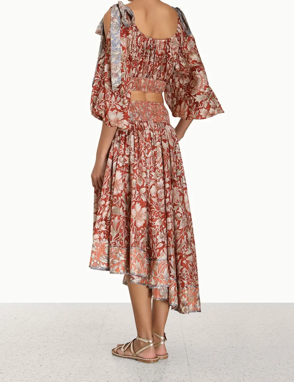 ZIMMERMANN Skirts<Chintz Asymmetrical Skirt