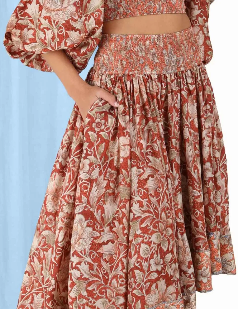 ZIMMERMANN Skirts<Chintz Asymmetrical Skirt