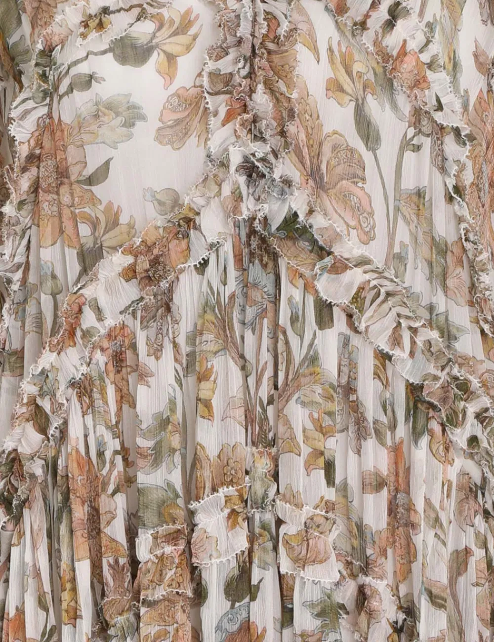ZIMMERMANN Clothing<Chintz Billow Frill Mini Dress