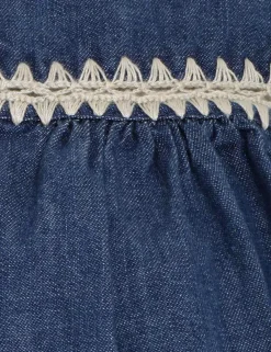 ZIMMERMANN In Denim<Chintz Denim Smock Top