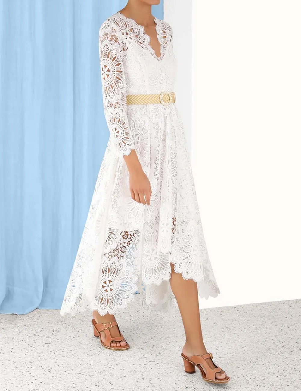 ZIMMERMANN Clothing<Chintz Doily Lace Dress
