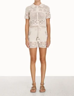 ZIMMERMANN Clothing<Chintz Hand Crochet Shorts
