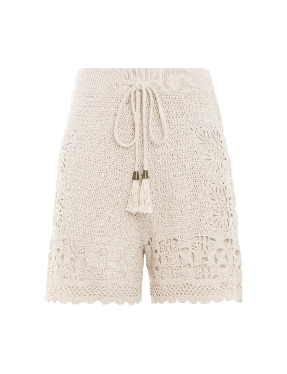 ZIMMERMANN Shorts & Pants<Chintz Hand Crochet Shorts