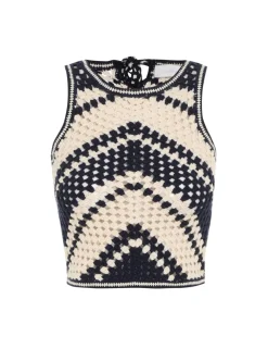 ZIMMERMANN Clothing<Chintz Hand Crochet Tank
