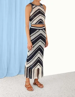 ZIMMERMANN Tops<Chintz Hand Crochet Tank