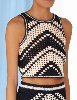 ZIMMERMANN Tops<Chintz Hand Crochet Tank