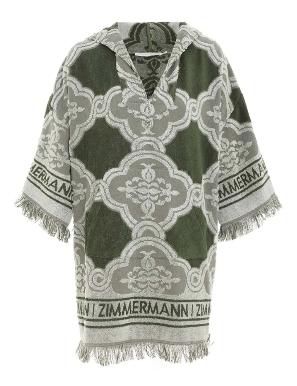 ZIMMERMANN Dresses & Coverups<Chintz Hooded Towel Mini Dress